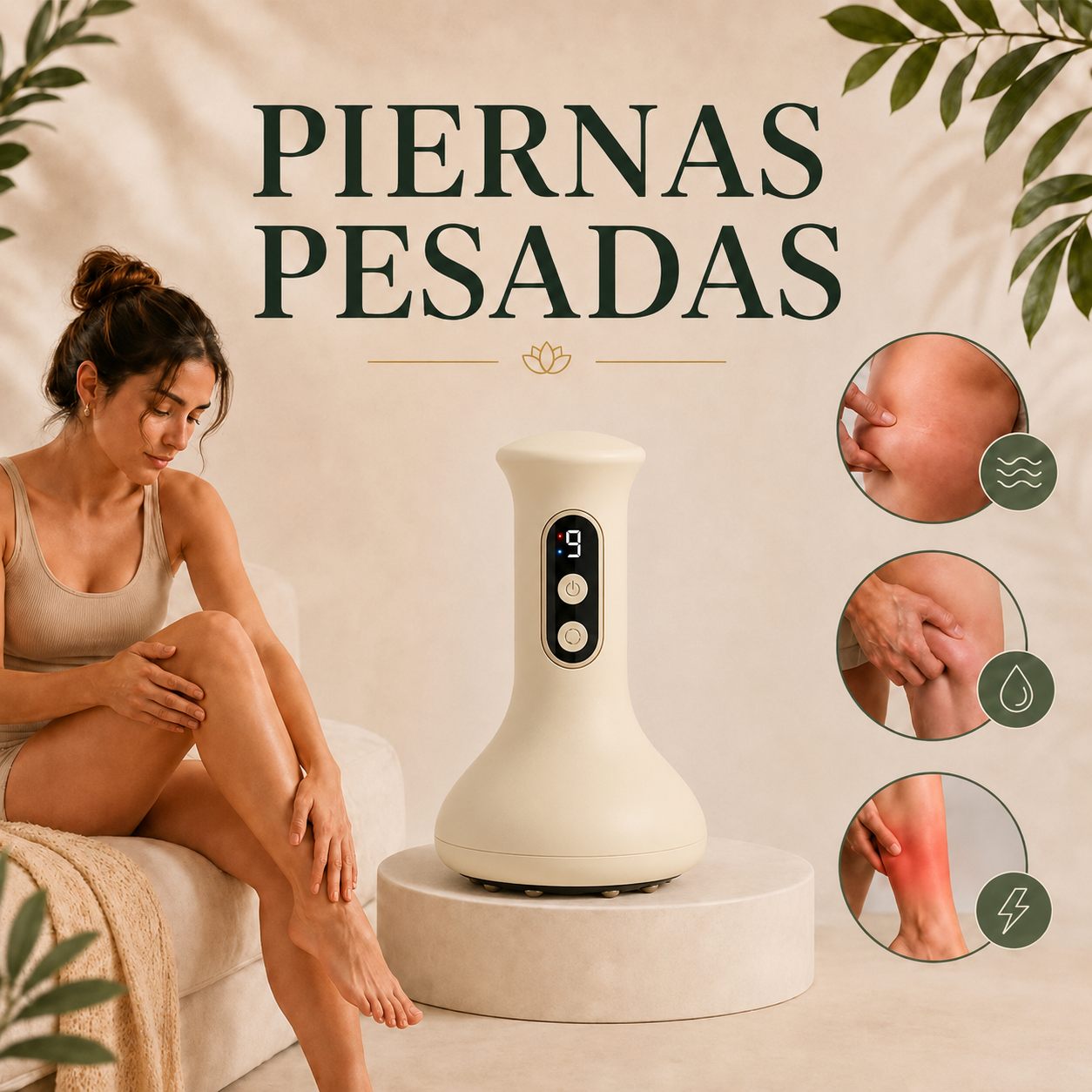 Dispositivo de masajeador eléctrico