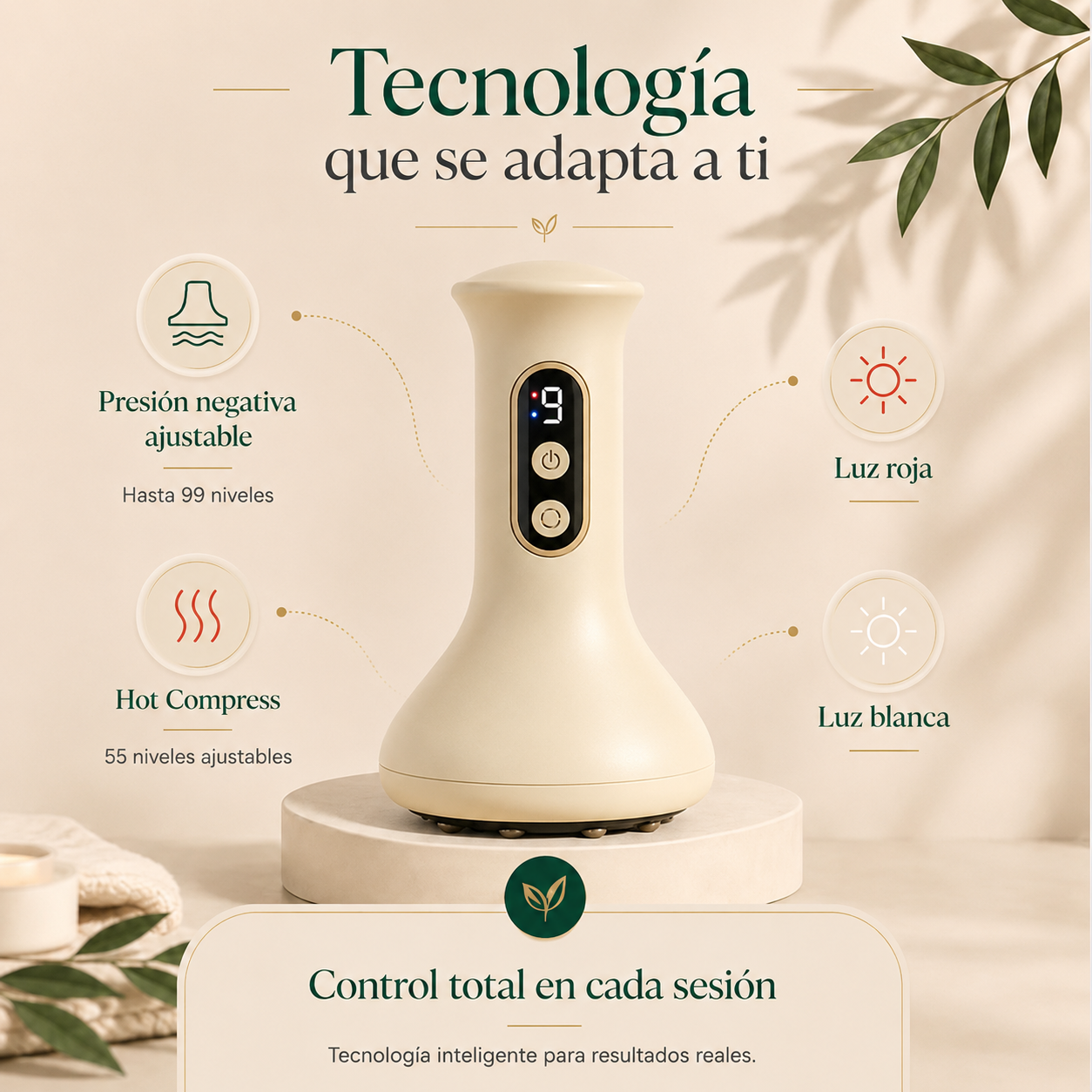 Dispositivo de masajeador eléctrico