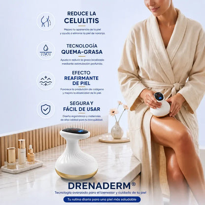 Erramienta de  masaje vacuvia glowrelef piel firme